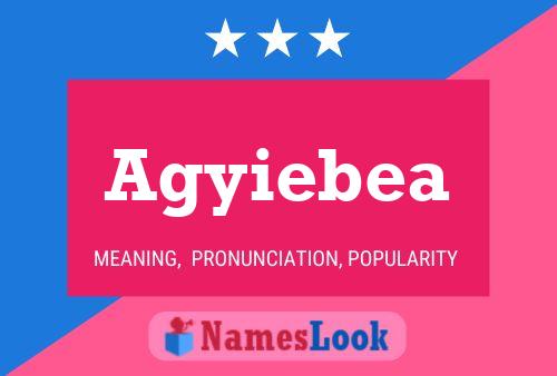 ملصق اسم Agyiebea