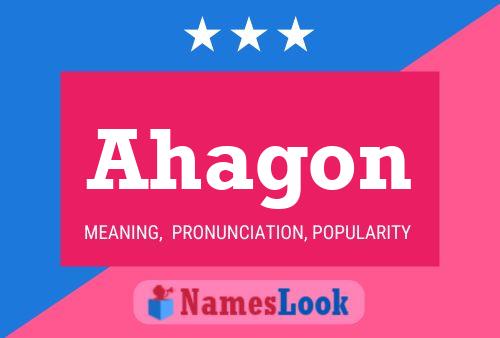 ملصق اسم Ahagon