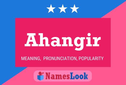 ملصق اسم Ahangir