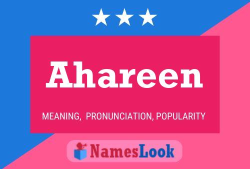 ملصق اسم Ahareen