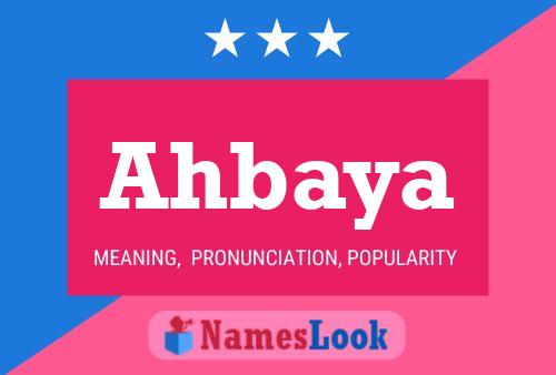 ملصق اسم Ahbaya