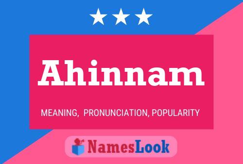 ملصق اسم Ahinnam