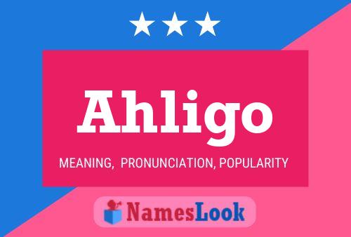 ملصق اسم Ahligo