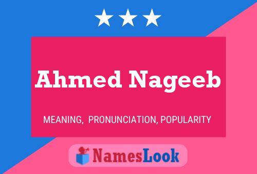 ملصق اسم Ahmed Nageeb