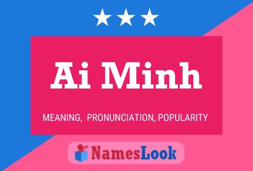 ملصق اسم Ai Minh