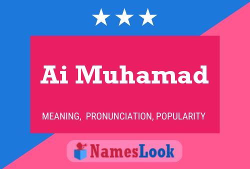 ملصق اسم Ai Muhamad