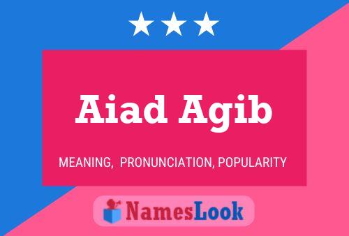 ملصق اسم Aiad Agib