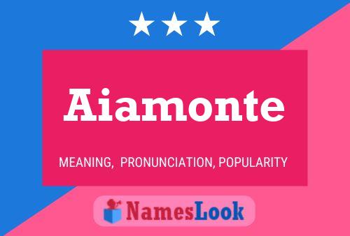 ملصق اسم Aiamonte