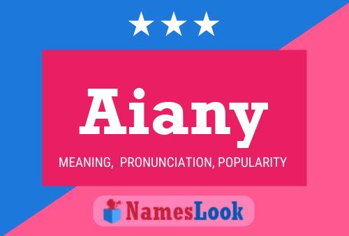 ملصق اسم Aiany