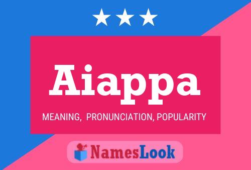 ملصق اسم Aiappa