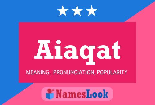 ملصق اسم Aiaqat