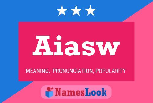 ملصق اسم Aiasw