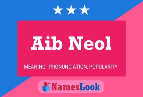 ملصق اسم Aib Neol