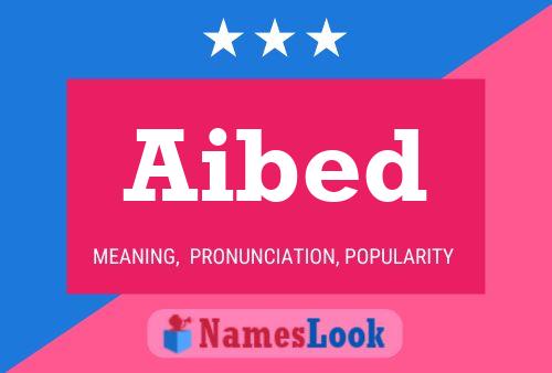 ملصق اسم Aibed