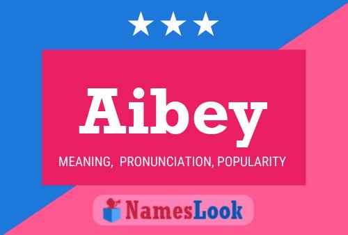 ملصق اسم Aibey