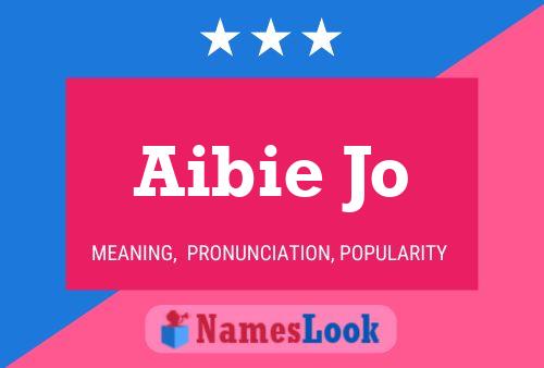 ملصق اسم Aibie Jo