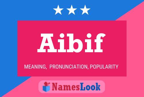 ملصق اسم Aibif