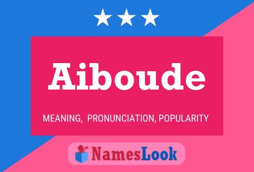 ملصق اسم Aiboude