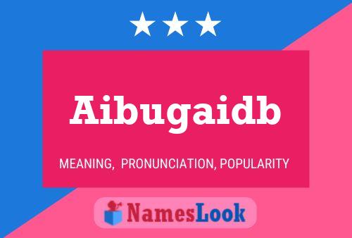 ملصق اسم Aibugaidb