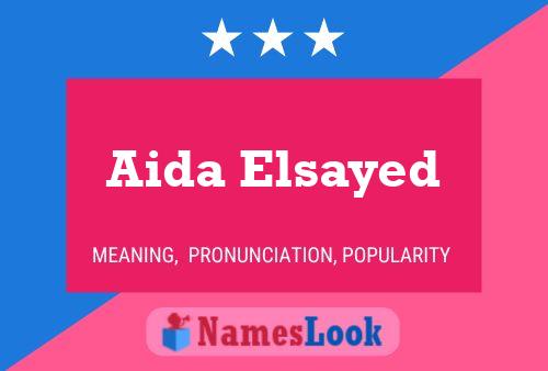 ملصق اسم Aida Elsayed