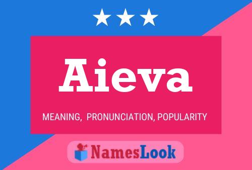 ملصق اسم Aieva