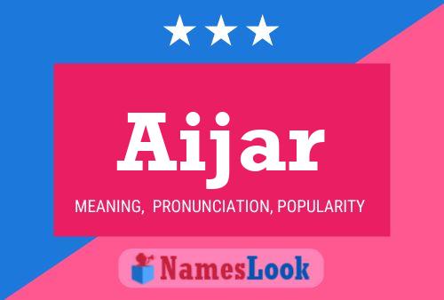 ملصق اسم Aijar