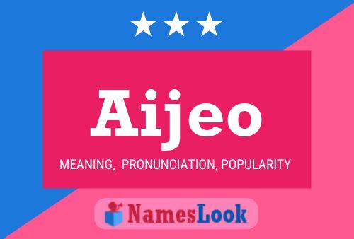 ملصق اسم Aijeo