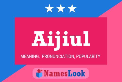 ملصق اسم Aijiul