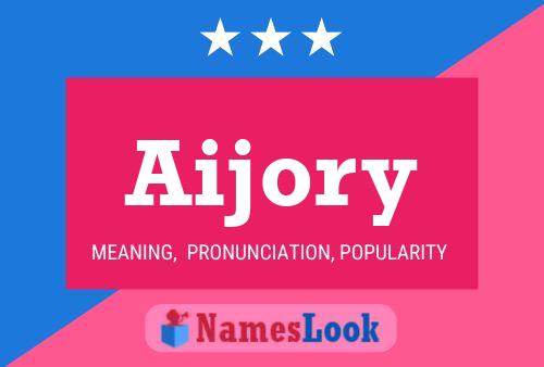 ملصق اسم Aijory