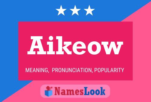 ملصق اسم Aikeow