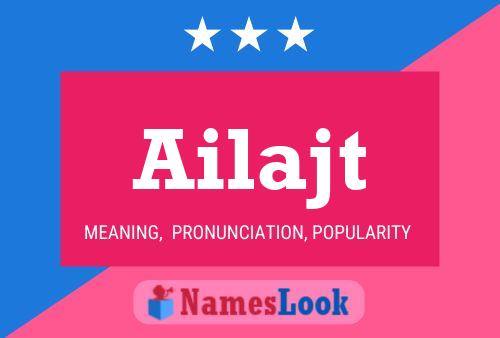 ملصق اسم Ailajt