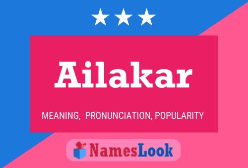 ملصق اسم Ailakar