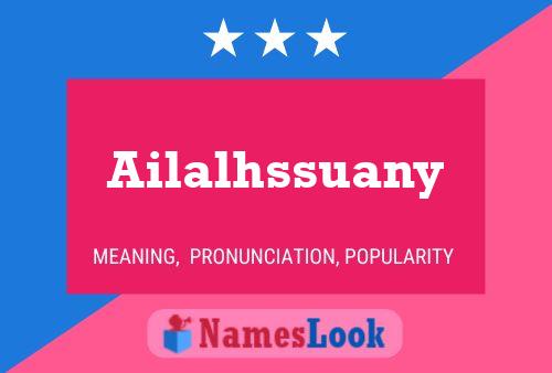 ملصق اسم Ailalhssuany