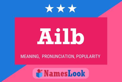 ملصق اسم Ailb