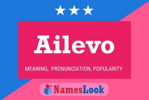 ملصق اسم Ailevo