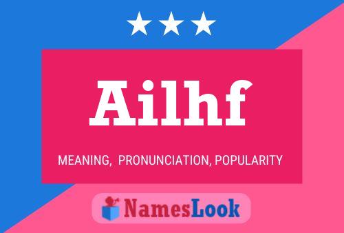 ملصق اسم Ailhf