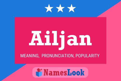 ملصق اسم Ailjan