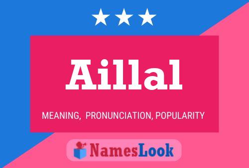 ملصق اسم Aillal