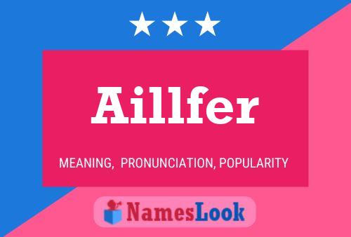 ملصق اسم Aillfer