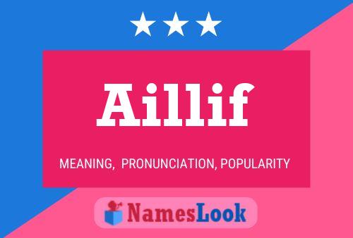 ملصق اسم Aillif