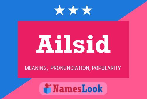 ملصق اسم Ailsid