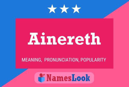 ملصق اسم Ainereth