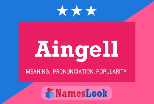 ملصق اسم Aingell