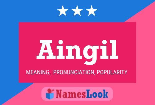 ملصق اسم Aingil