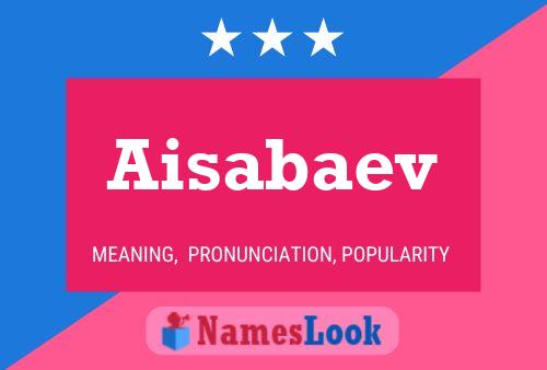 ملصق اسم Aisabaev