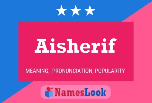 ملصق اسم Aisherif