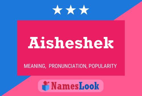 ملصق اسم Aisheshek