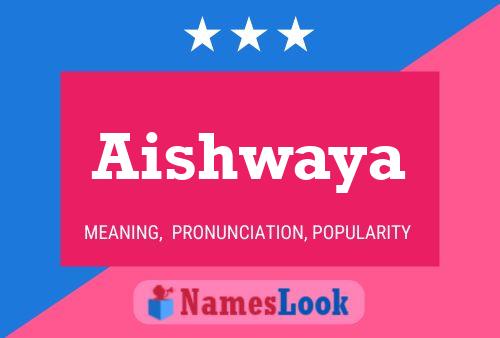 ملصق اسم Aishwaya