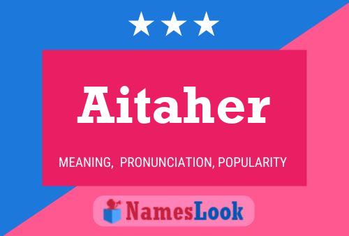 ملصق اسم Aitaher