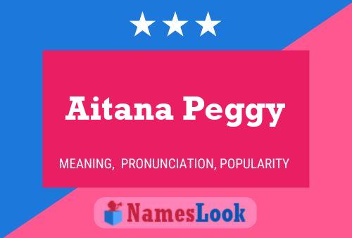 ملصق اسم Aitana Peggy